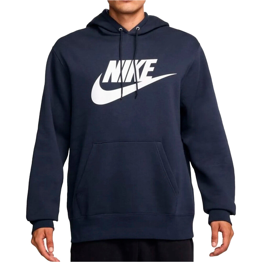 Nike sudadera hombre M NK CLUB BB PO GFX HOODIE vista frontal
