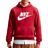 Nike sudadera hombre M NK CLUB BB PO GFX HOODIE vista frontal