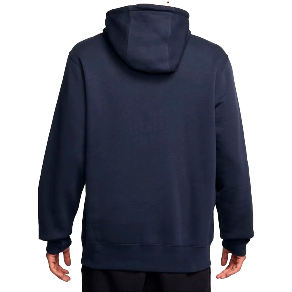 Nike sudadera hombre M NK CLUB BB PO GFX HOODIE vista trasera