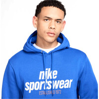 Nike sudadera hombre M NK CLUB BB PO HDY NSW GFX vista detalle