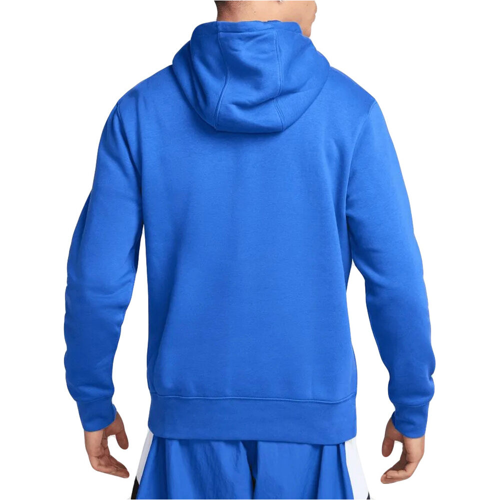 Nike sudadera hombre M NK CLUB BB PO HDY NSW GFX vista trasera