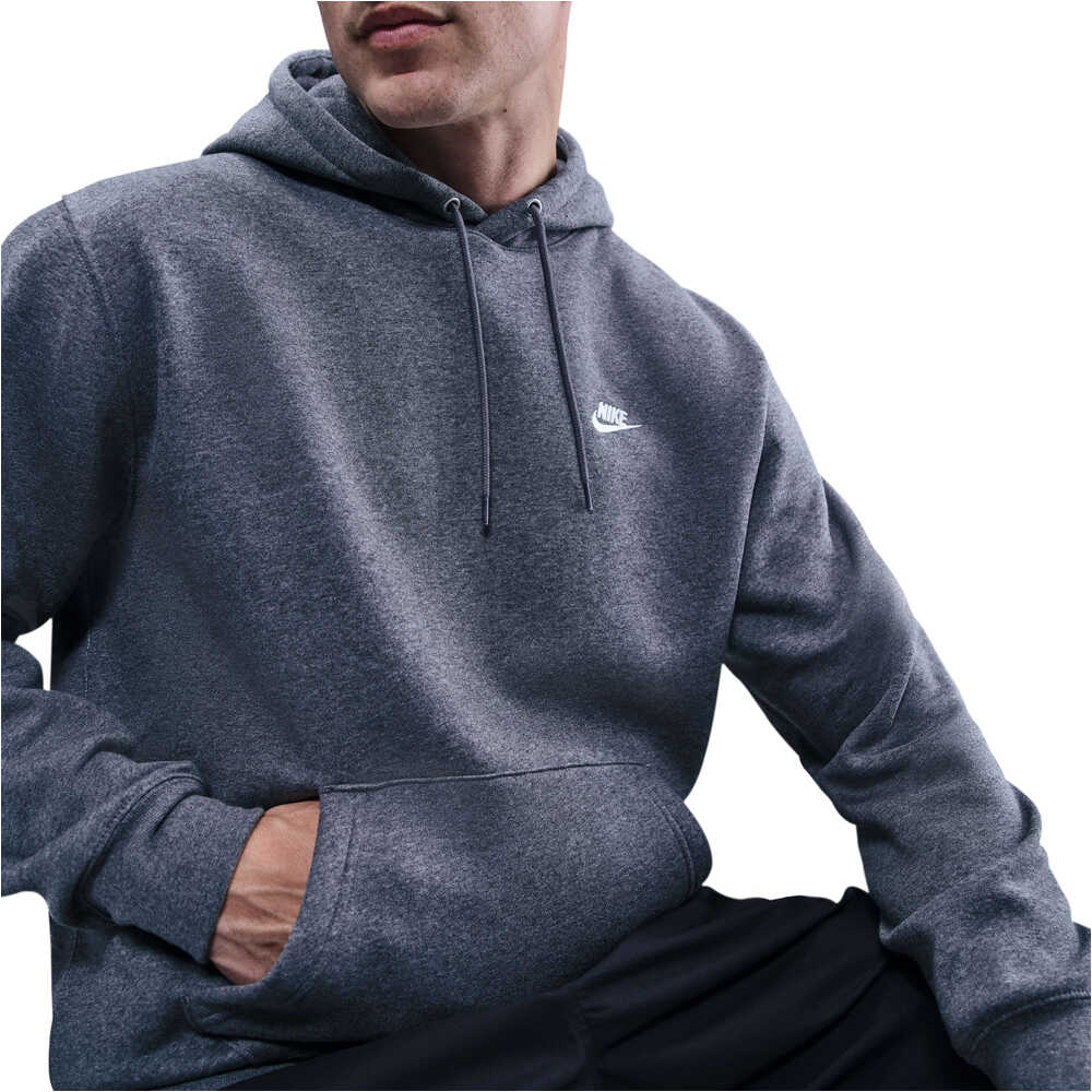Nike sudadera hombre M NK CLUB BB PO HOODIE 04