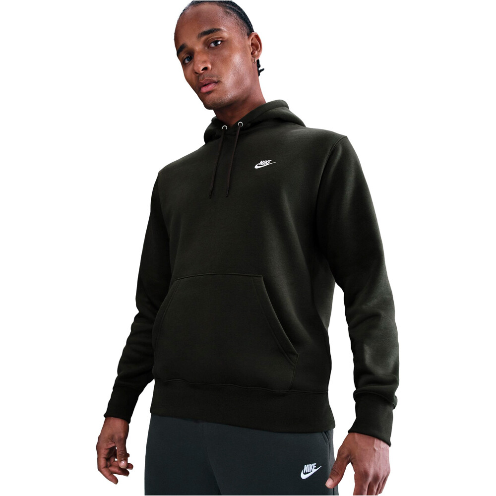 Nike sudadera hombre M NK CLUB BB PO HOODIE vista detalle