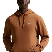 Nike sudadera hombre M NK CLUB BB PO HOODIE vista detalle