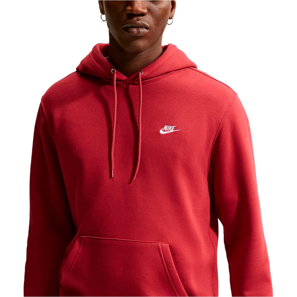 Nike sudadera hombre M NK CLUB BB PO HOODIE vista detalle