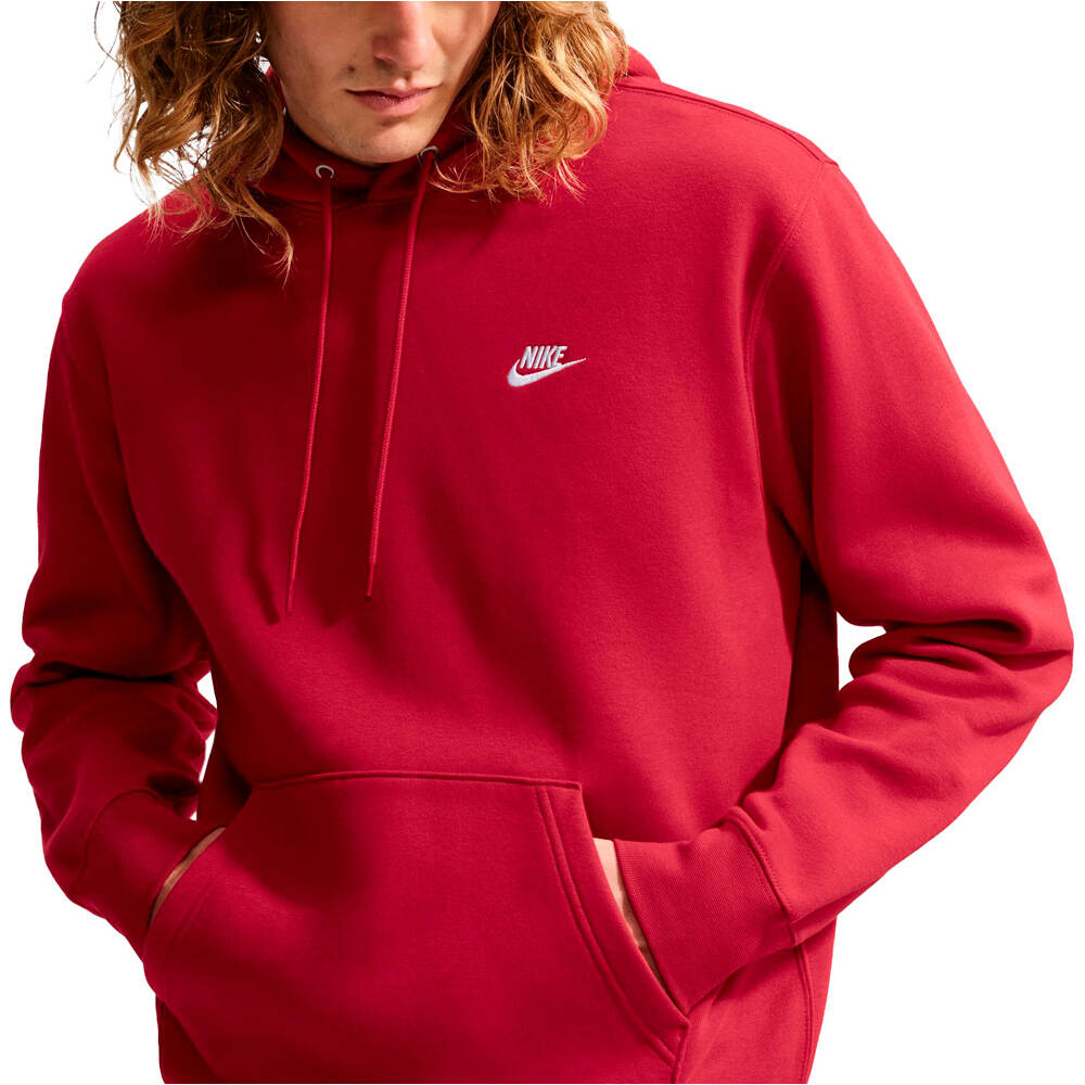 Nike sudadera hombre M NK CLUB BB PO HOODIE vista detalle