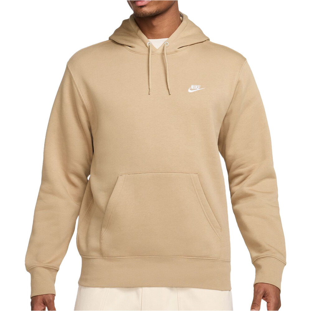 Nike sudadera hombre M NK CLUB BB PO HOODIE vista frontal