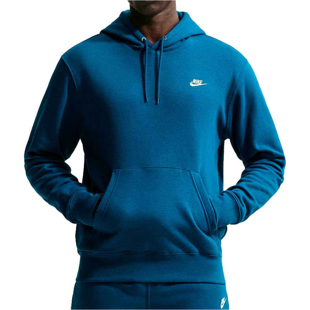 Nike sudadera hombre M NK CLUB BB PO HOODIE vista frontal