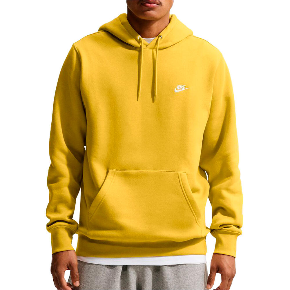 Nike sudadera hombre M NK CLUB BB PO HOODIE vista frontal