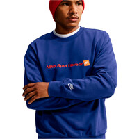 Nike sudadera hombre M NK CLUB FT CREW PLAY 04