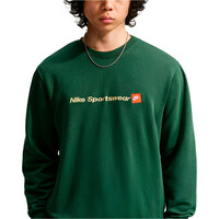 Nike sudadera hombre M NK CLUB FT CREW PLAY vista detalle