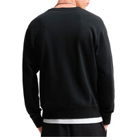 Nike sudadera hombre M NK CLUB FT CREW PLAY vista trasera