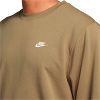 Nike sudadera hombre M NK CLUB FT CREW vista detalle