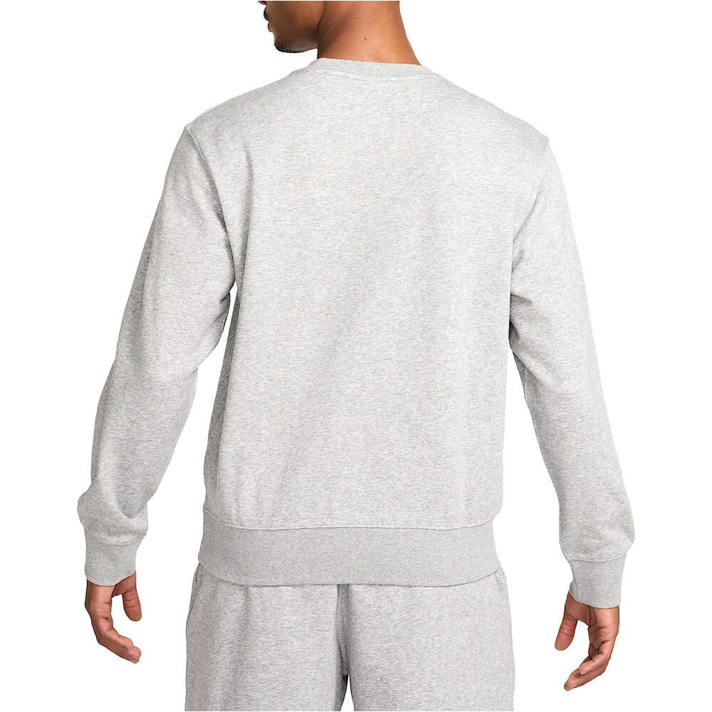 Nike sudadera hombre M NK CLUB FT CREW vista trasera