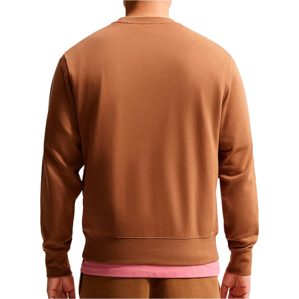 Nike sudadera hombre M NK CLUB FT CREW vista trasera