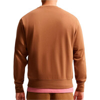 Nike sudadera hombre M NK CLUB FT CREW vista trasera