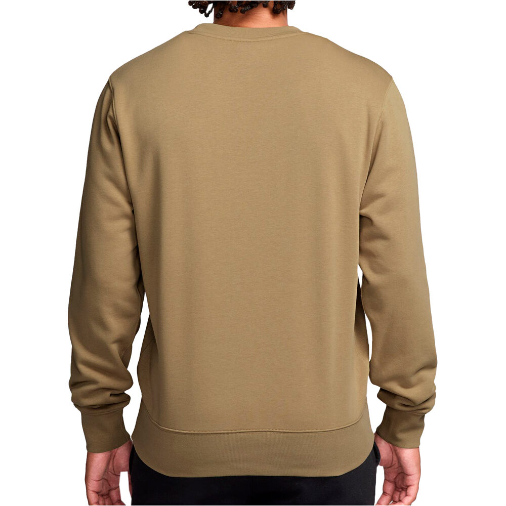Nike sudadera hombre M NK CLUB FT CREW vista trasera