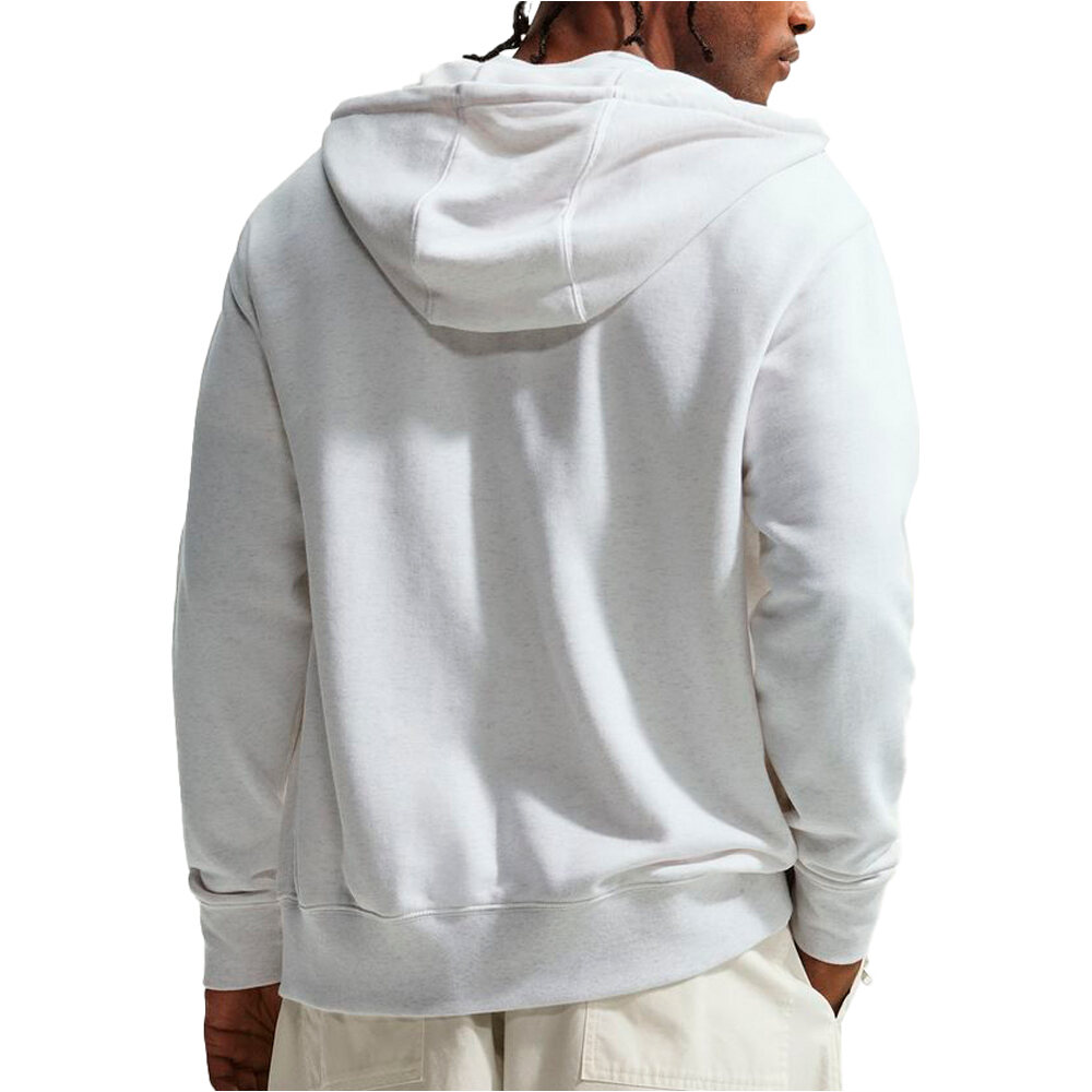 Nike sudadera hombre M NK CLUB FT FZ HOODIE vista trasera