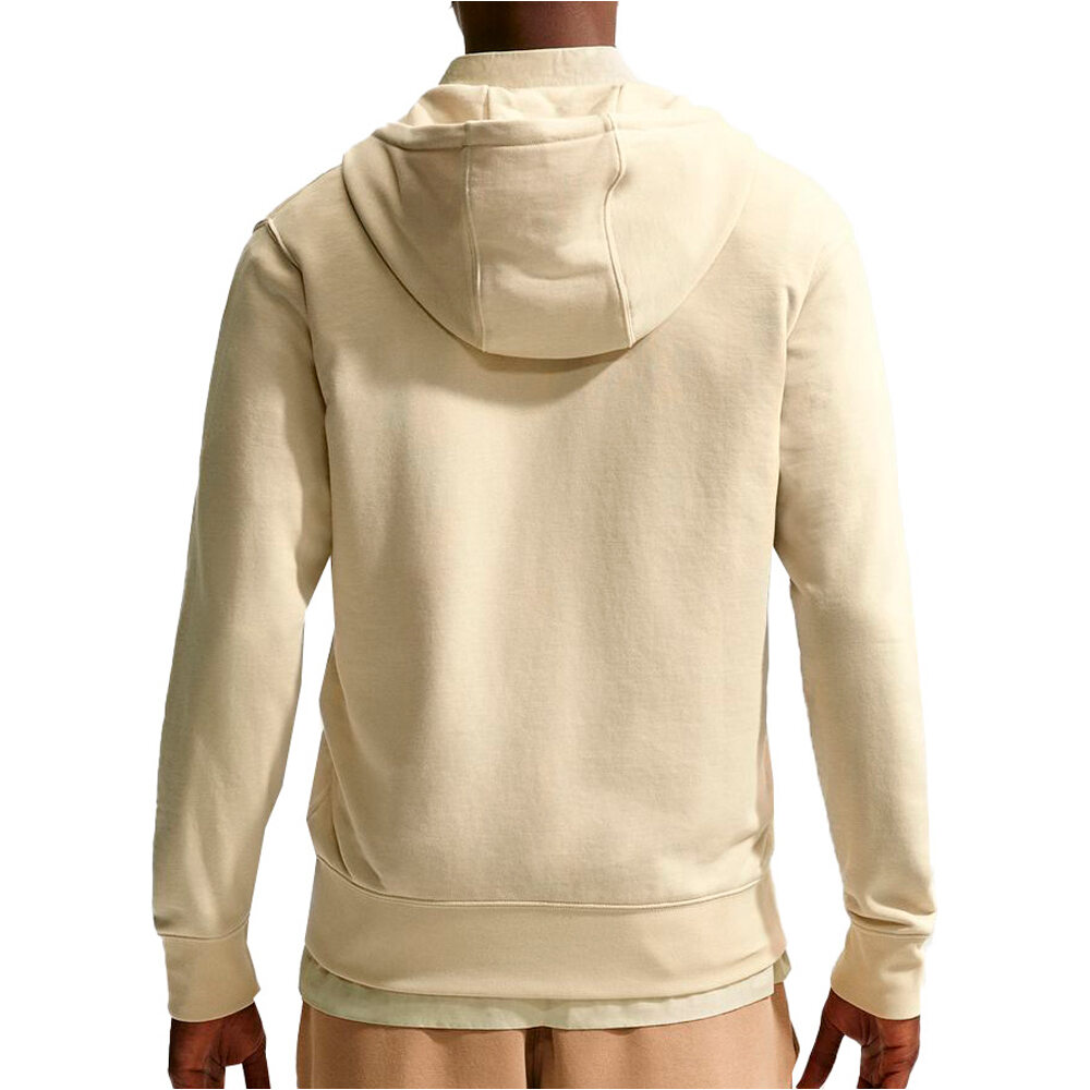 Nike sudadera hombre M NK CLUB FT FZ HOODIE vista trasera