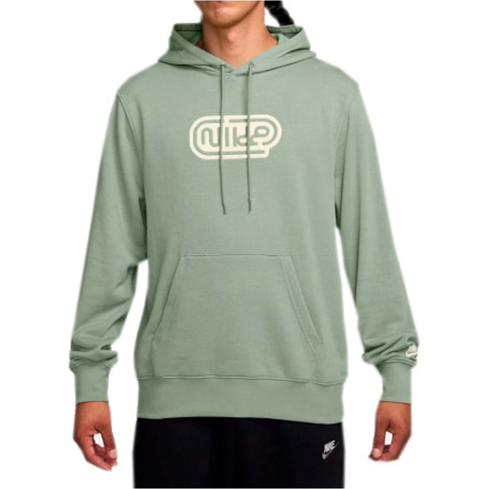 Nike sudadera hombre M NK CLUB FT HOODIE FONT GX vista frontal