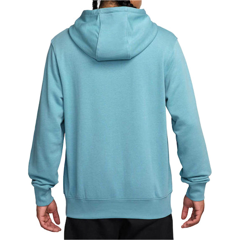 Nike sudadera hombre M NK CLUB FT HOODIE FONT GX vista trasera