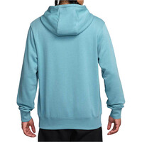 Nike sudadera hombre M NK CLUB FT HOODIE FONT GX vista trasera