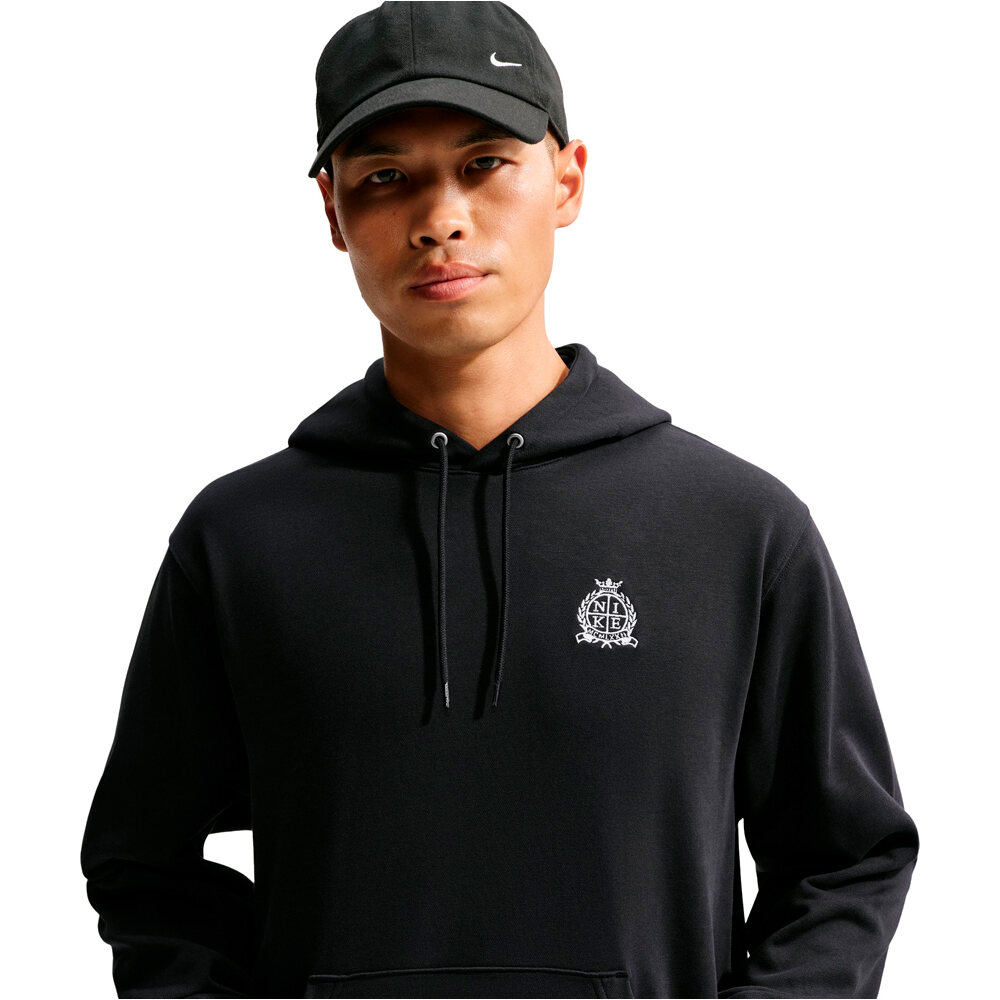 Nike sudadera hombre M NK CLUB FT HOODY NCC vista detalle