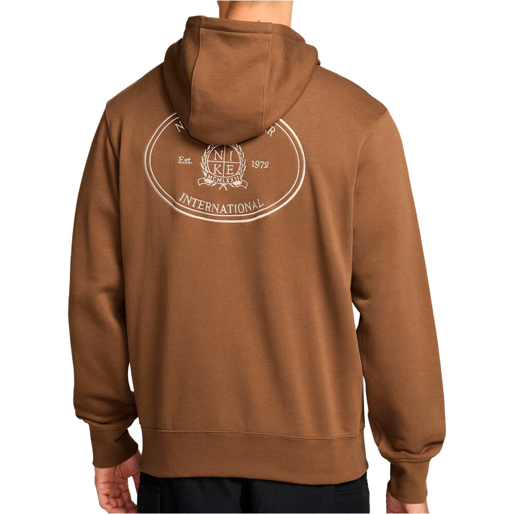 Nike sudadera hombre M NK CLUB FT HOODY NCC vista trasera