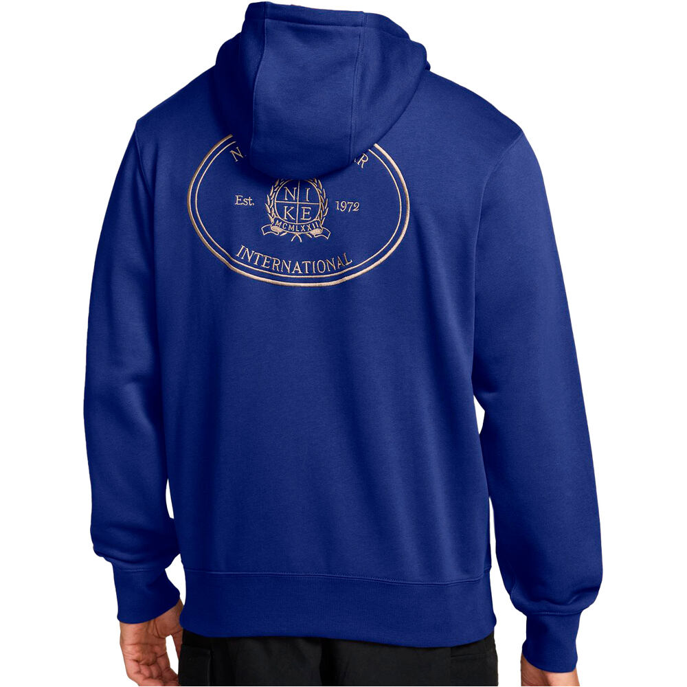 Nike sudadera hombre M NK CLUB FT HOODY NCC vista trasera