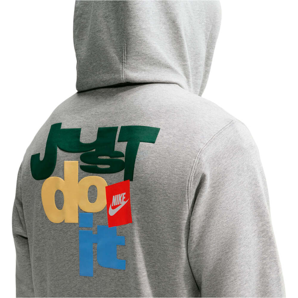 Nike sudadera hombre M NK CLUB FT HOODY PLAY 03