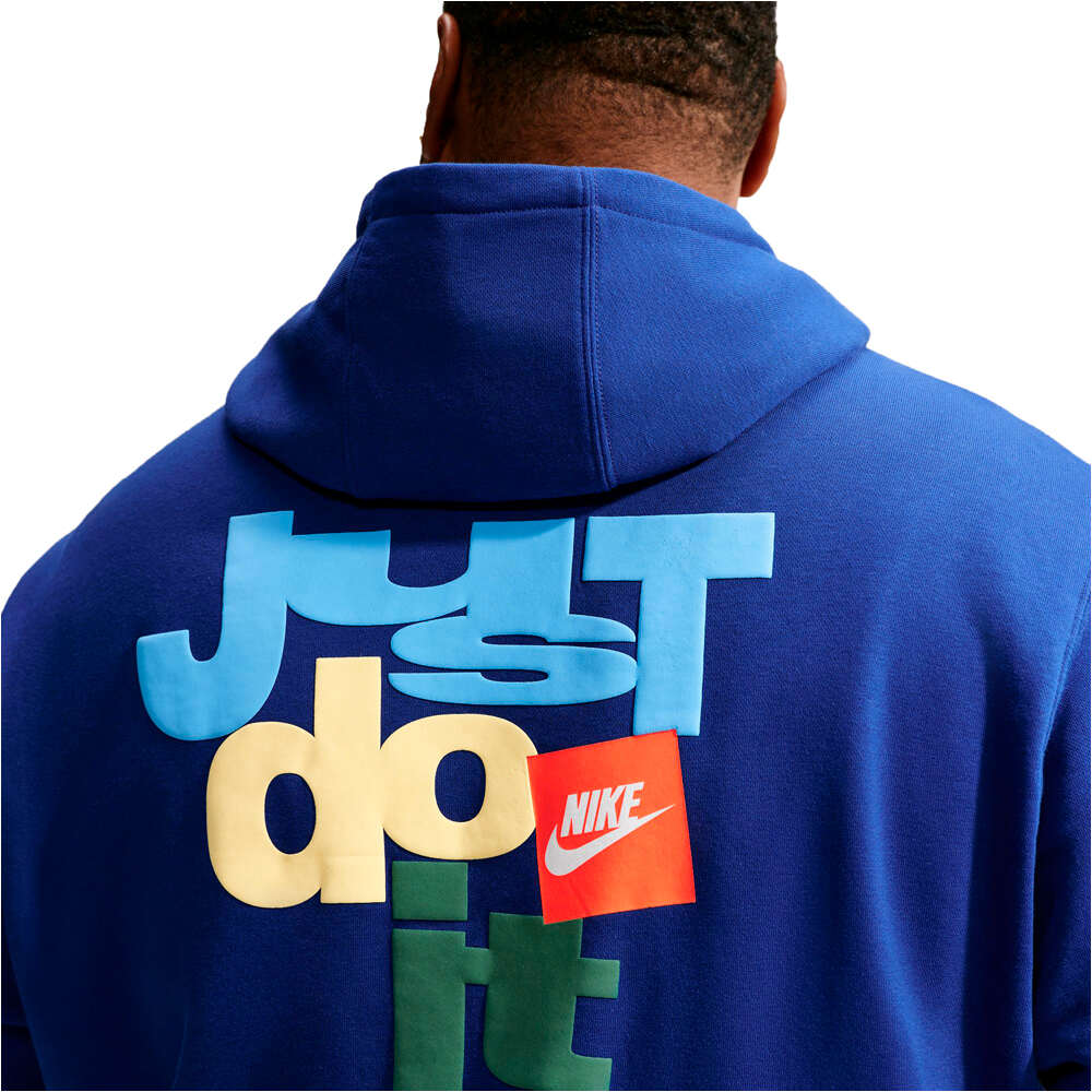 Nike sudadera hombre M NK CLUB FT HOODY PLAY 03