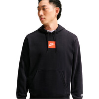 Nike sudadera hombre M NK CLUB FT HOODY PLAY vista detalle