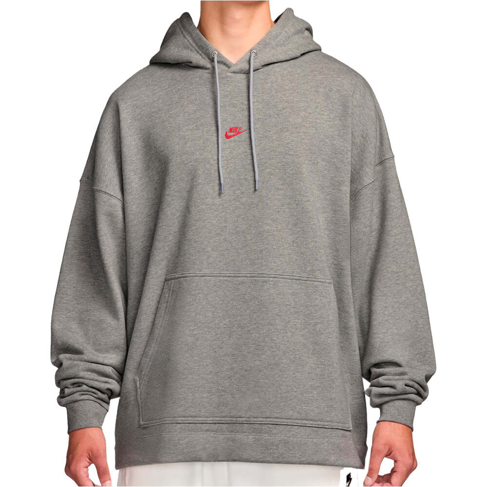 Nike sudadera hombre M NK CLUB FT OS PO HOODIE vista frontal