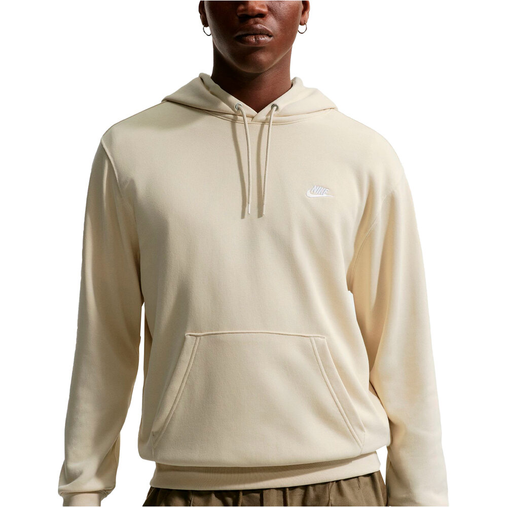Nike sudadera hombre M NK CLUB FT PO HOODIE vista detalle