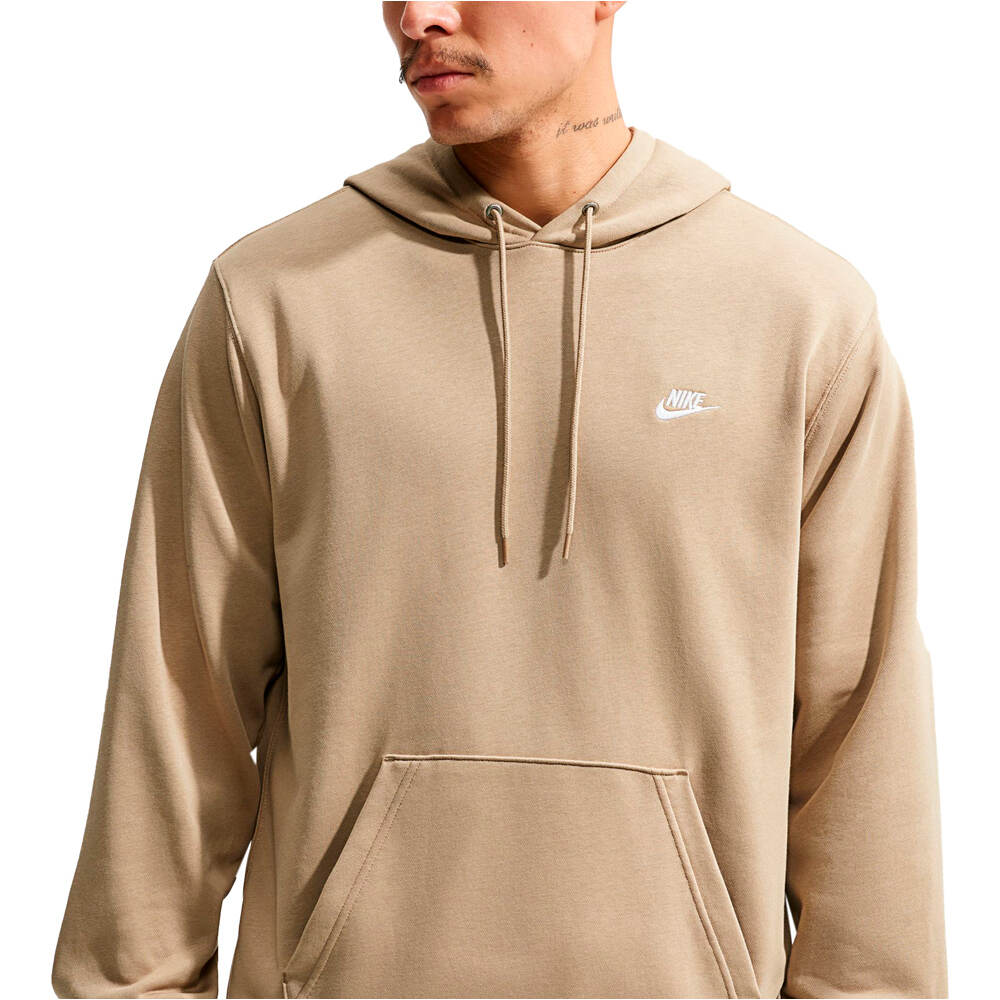 Nike sudadera hombre M NK CLUB FT PO HOODIE vista detalle