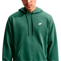 Nike sudadera hombre M NK CLUB FT PO HOODIE vista detalle