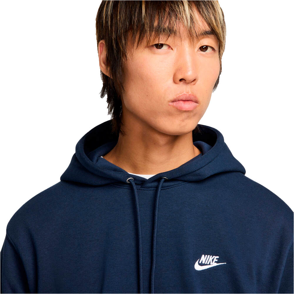 Nike sudadera hombre M NK CLUB FT PO HOODIE vista detalle
