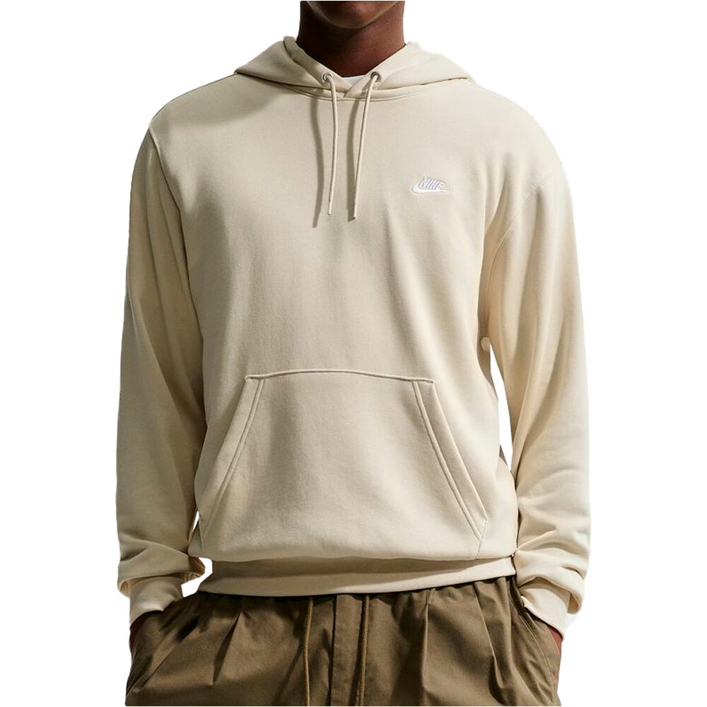 Nike sudadera hombre M NK CLUB FT PO HOODIE vista frontal