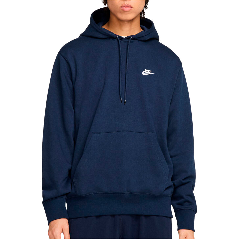 Nike sudadera hombre M NK CLUB FT PO HOODIE vista frontal