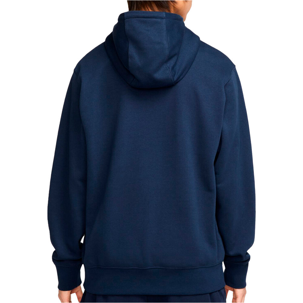 Nike sudadera hombre M NK CLUB FT PO HOODIE vista trasera