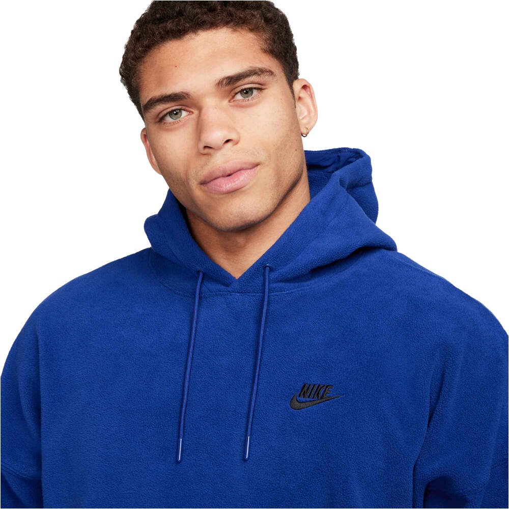 Nike sudadera hombre M NK CLUB+ POLAR FLC PO HOODIE vista detalle