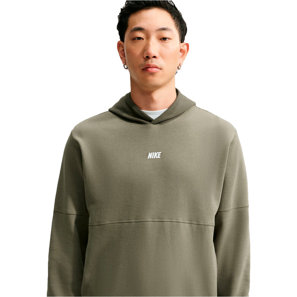 Nike sudadera hombre M NK CLUB VARSITY HOODIE vista detalle