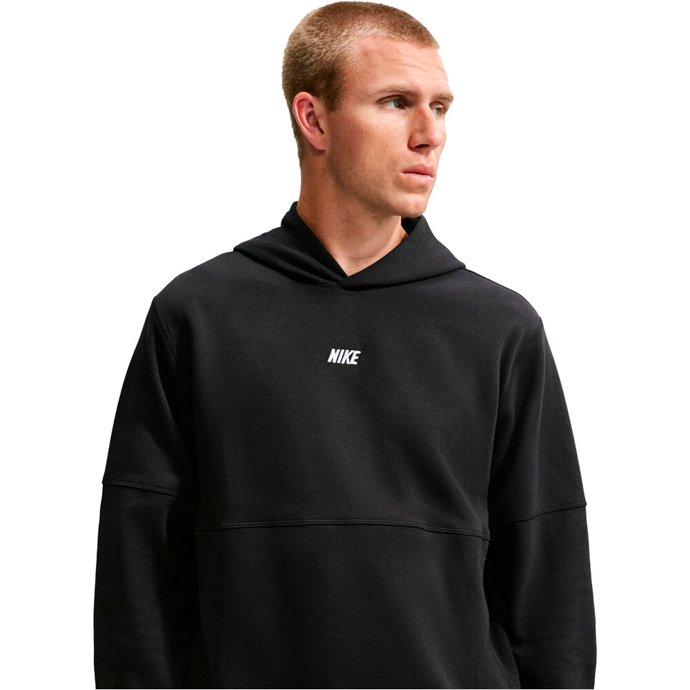 Nike sudadera hombre M NK CLUB VARSITY HOODIE vista detalle