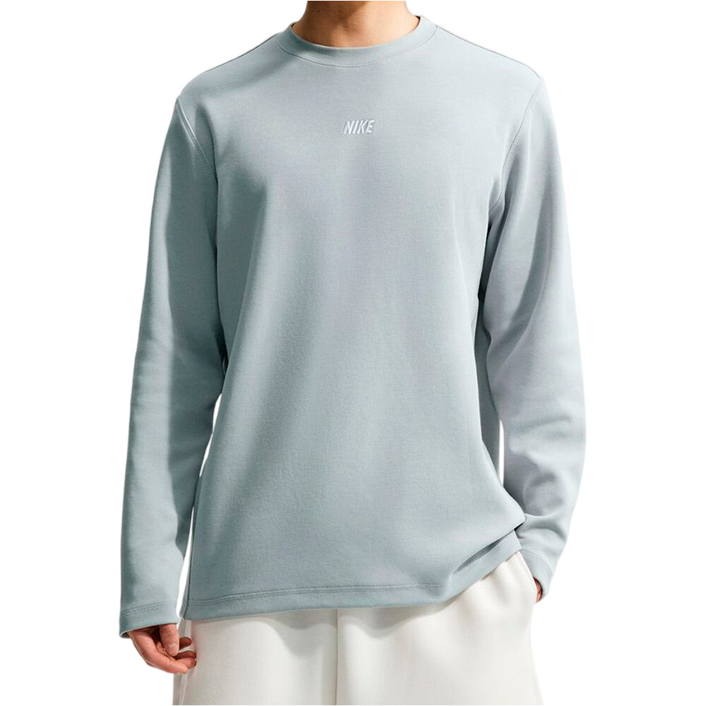 Nike sudadera hombre M NK CLUB VARSITY LS CREW vista frontal