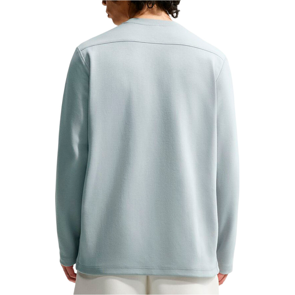 Nike sudadera hombre M NK CLUB VARSITY LS CREW vista trasera