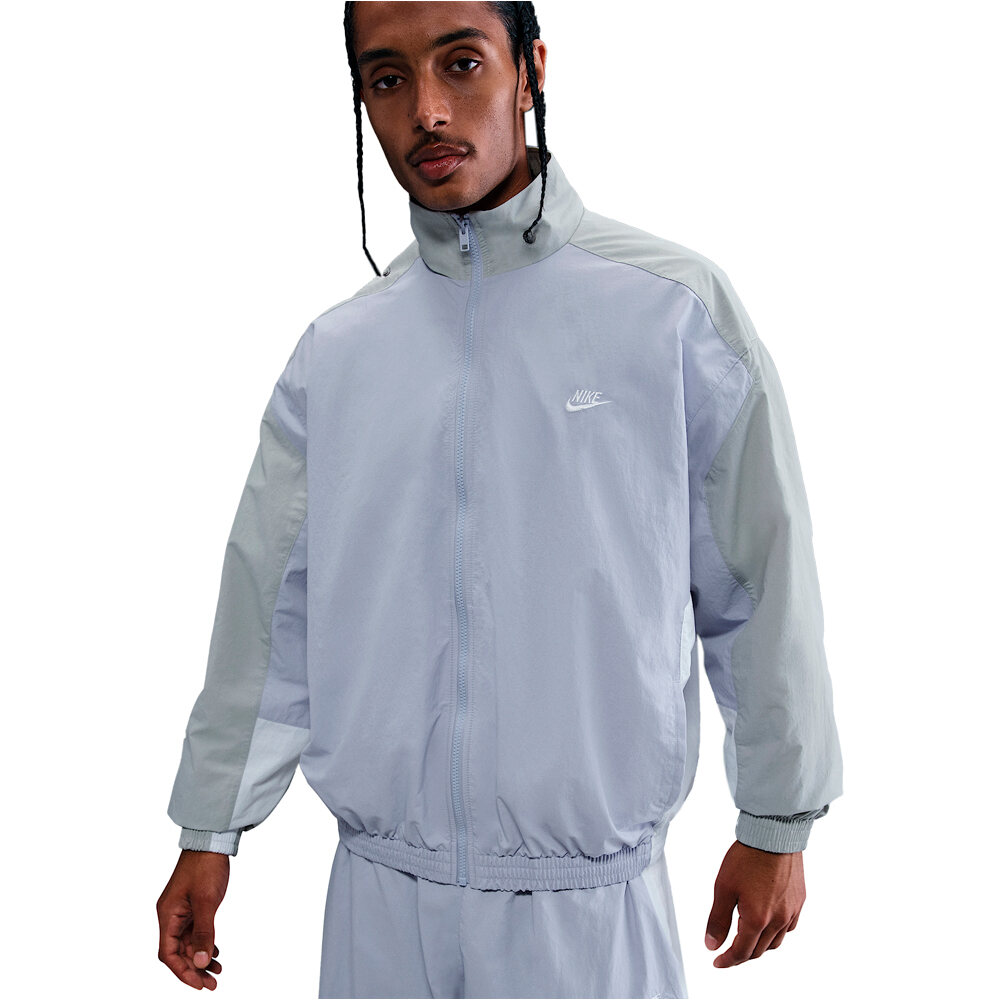 Nike sudadera hombre M NK CLUB WVN TRK JKT OS vista detalle