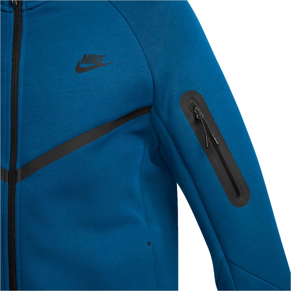 Nike sudadera hombre M NK TCH FLC FZ WR HOODIE vista detalle