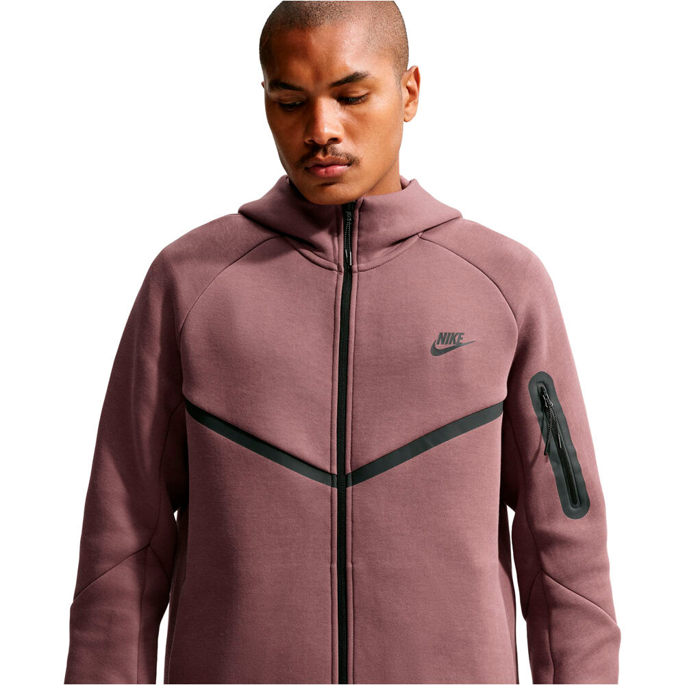 Nike sudadera hombre M NK TCH FLC FZ WR HOODIE vista detalle