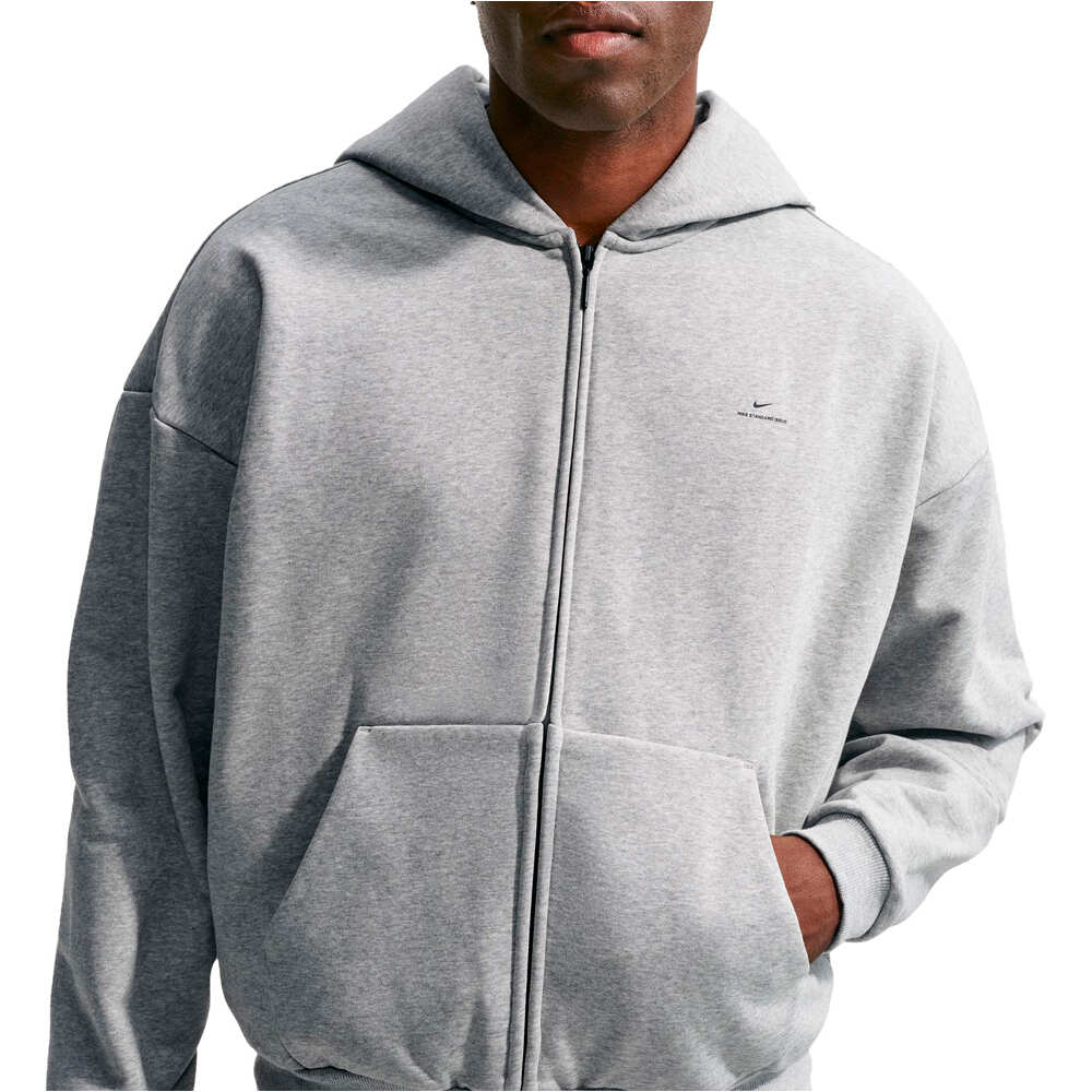 Nike sudadera hombre M NK TF SI BRSH FZ HD vista detalle