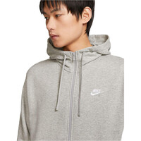 Nike sudadera hombre M NSW CLUB HOODIE FZ FT vista detalle